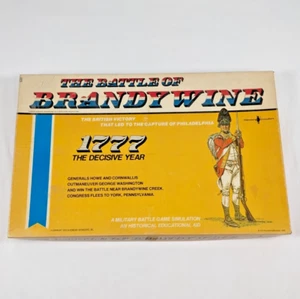 BATTLE OF BRANDYWINE Juego de Mesa de Guerra COMPLETO Usado Oldenburg Grenadiers 1976 Fuera de Stock - Imagen 1 de 6