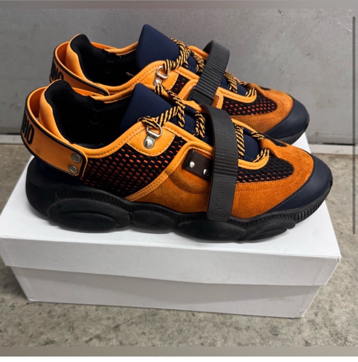 MOSCHINO COUTURE Men Sneakers Black MB15053G0MGR0 00A Moschino