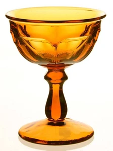 Imperial Glass-Ohio Old Williamsburg Amber Champagne Sherbet Glass 237452 - Picture 1 of 1