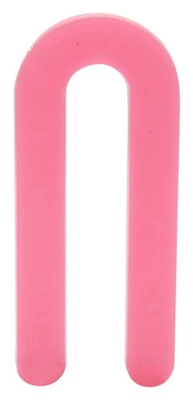 Brixwell PHS832-XCP500 1/8" x 3-1/2" Plastic Horseshoe Shim Red - pack of 500