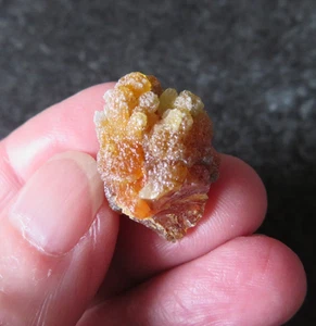 RARE & LOVELY ORANGE ZINCITE  (8.1 grams / 22 mm) NATURAL (E7) 'ABUNDANCE' - Foto 1 di 7