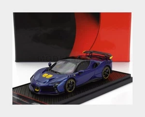 BBR-MODELS BBRC285H FERRARI - SF90 XX STRADALE 2024 - BLU TOUR DE FRANCE - BLUE - Foto 1 di 2