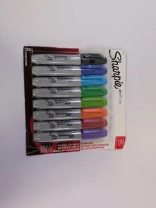 Sharpie Square‑Point Permanent Markers – 8‑Color Set - Picture 1 of 5