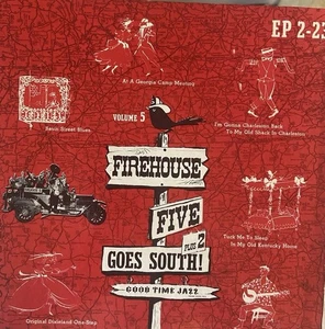 Firehouse Five Plus Two Jazz Collection  4 Volumes 8 records Red Vinyl Disney - Picture 1 of 16