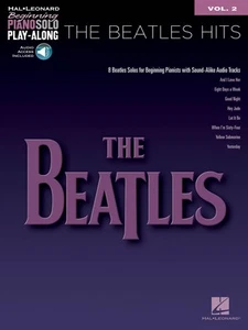 The Beatles Hits Beginning Piano Solo Play-Along Vol 2 Music Book Online Audio - Picture 1 of 1