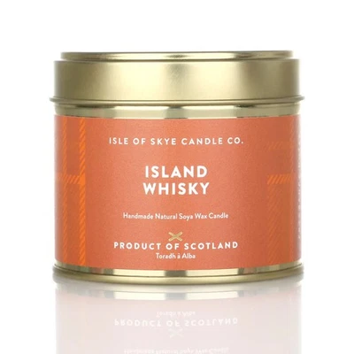 Isle of Skye Candles - Island Whisky Scented Candle in Metal Tin - Image 1 of 4