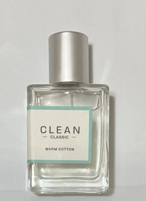 Clean Classic Warm Cotton Eau de Parfum Spray 1 oz / 30 ml, Nuevo sin Caja Foto 1 de 2