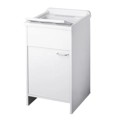 MUEBLE Y LAVADERO DE PVC COLOR BLANCO 45X50 CM MOD. GARDEN - Imagen 1 de 4