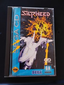 ~OBO~ SILPHEED - REGISTRATION CARD!!! Good jewel case!! OMG!! - SEGA CD - TESTED