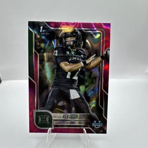 2025 Bowman Chrome U Micah Alejado 1st Bowman Pink Exclusive Parallel - Picture 1 of 2