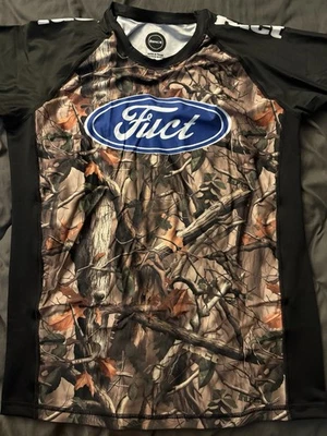 Fuct Realtree Camo Oval Logo Shortsleeve Rashguard Mossy Oak Ford Parody XXL 2XL - Image 1 of 4