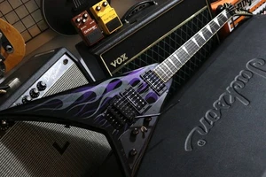 Jackson USA Select RR1 Randy Rhoads Black Ghost Flames 2006 2000 - Picture 1 of 10
