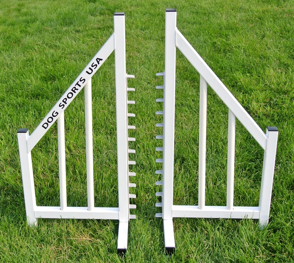 Dog Agility Vinyl Wing Jump - Competition Grade AKC USDAA FEI ASCA - Image 1 of 1