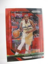 2018-19 Panini Prizm Prizms Red Ice #286 Khris Middleton BUCKS