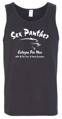 Camiseta sin mangas Sex Panther - Divertida Ron Borgoña Anchor Man Will Ferrell Foto 1 de 2