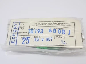 25xTESLA TR193 680Ohm 1W - Picture 1 of 3