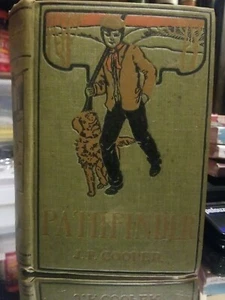 The Pathfinder by J.F. Cooper / HB vintage Book - Foto 1 di 7