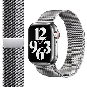 Oryginalna bransoletka Apple Watch Milanese Loop Silver 42mm - Zdjęcie 1 z 3