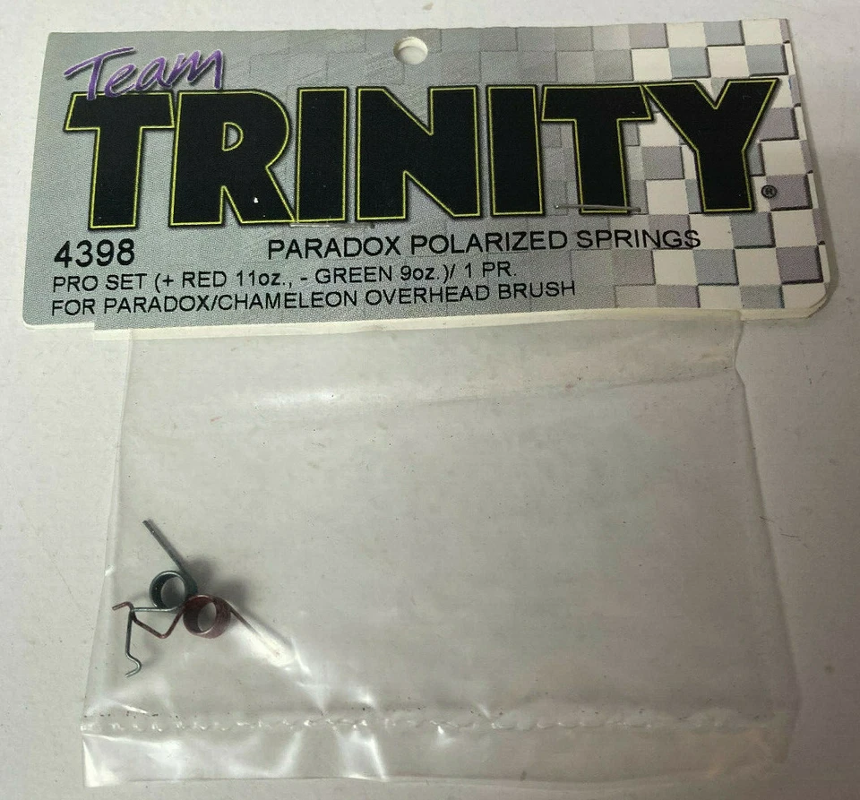 TRINITY 4398 Paradox Polarized Springs  + Red 11.oz - Green 9oz RC Part NEW - Image 1 of 1