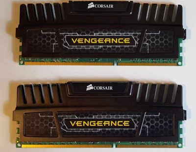 Arbeitsspeicher Corsair Vengeance  2x4GB (8GB) DDR3  1600MHz CMZ8GX3M2A1600C9 - Bild 1 von 3