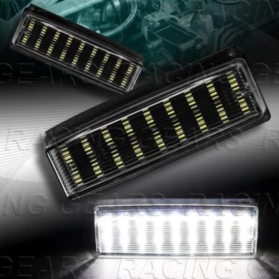 LUCES DE PLACA DE LICENCIA LED XENON WHITE 6000K 18-SMD APTAS PARA MAZDA MX5 MX-5 MIATA 06-15 Foto 1 de 4