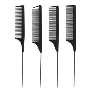 Tail Combs Pintail Barber Styling Comb for Women Anti Static Heat Resistant