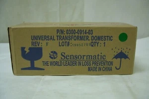 Sensormatic 0300-0914-03 Transformer Universal, 220/230/240V Input, 50/60HZ NOS - Picture 1 of 5