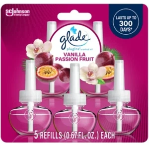 Glade PlugIns Scented Oil Air Freshener Refills - Vanilla Passion Fruit - Picture 1 of 16
