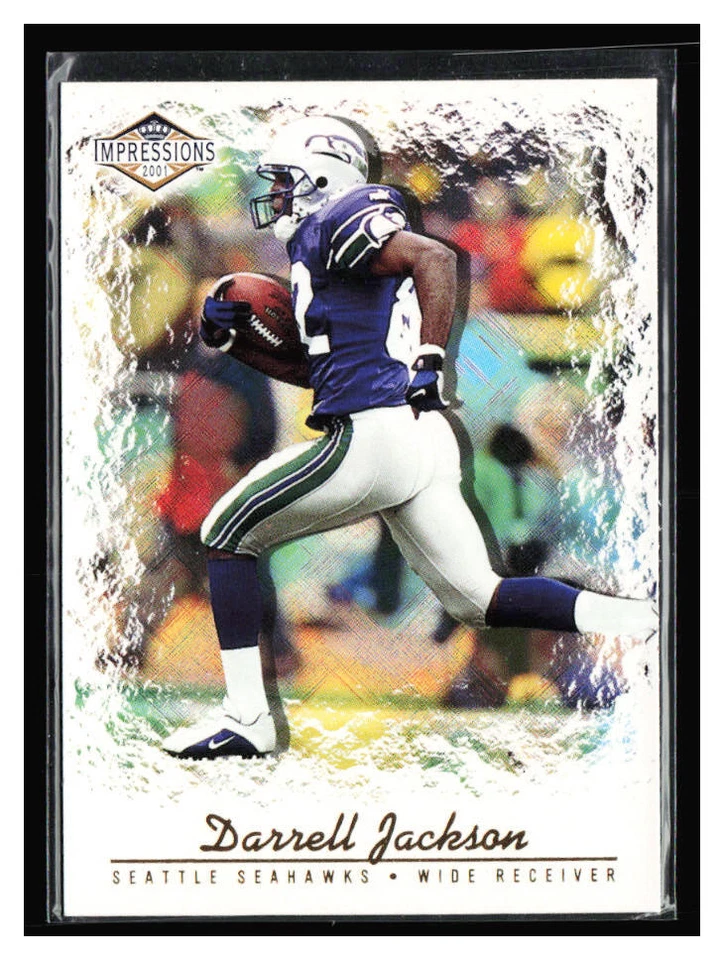 2001 Pacific Impressions #128 Darrell Jackson /280 - Image 1 of 2