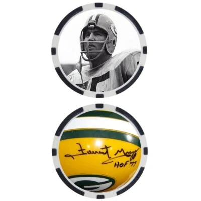 FORREST GREGG SIGNED Poker Chip - Top 100 NFL Football Player - Image 1 of 2