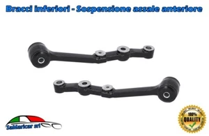KIT 2 BRACCI INFERIORI SOSPENSIONE ANTERIORE ADATTI A AUTOBIANCHI Y10 03/1985-> - Foto 1 di 6