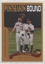 2020 Topps Throwback Thursday #TBT Online Exclusive /385 Atlanta Braves Team