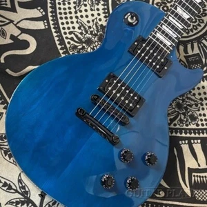 Gibson USA 1995 Les Paul Studio Lite Translucent Blue Ebony Fingerboard - Picture 1 of 10
