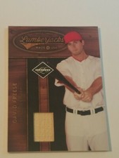 2011 Panini Limited Lumberjacks Bats /299 David Freese #7 Free Shipping!