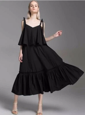 Custom Made To Order Adjustable Straps Tiered party Slip Dress plus 1x-10x Y777 - Image 1 of 4