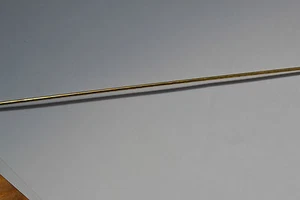 mosiężny pręt prętowy wał prętowy okrągły 1,5 mm cz121 304 mm długości x2 modelarze inżynier - Zdjęcie 1 z 1