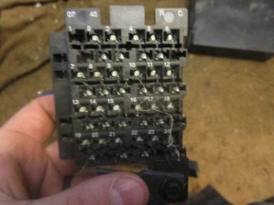 1998-2004? CHEVY S10 GMC SONOMA arnés de cables cabina debajo del tablero fusible coleta Foto 1 de 2