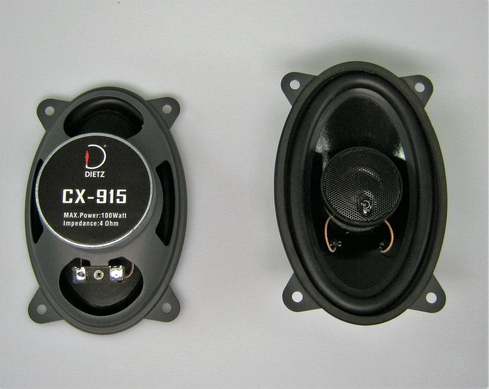 Dietz Cx-915 9x15 Cm Car Fit Koax oval Coax Lautsprecher Paar