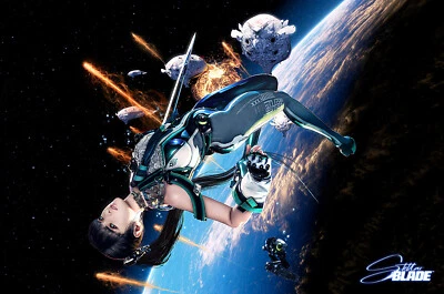 Stellar Blade Playstation 5 PS5 PREMIUM POSTER MADE IN USA - NVG540