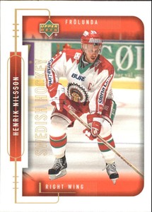 1999-00 Swedish Upper Deck #84 Henrik Nilsson