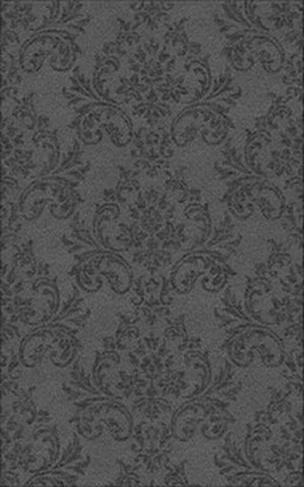 5x8 Rizzy Rugs Gray Bulbs Petals Vines Floral Area Rug FA177B - Aprx 5' x 8' - Image 1 of 1