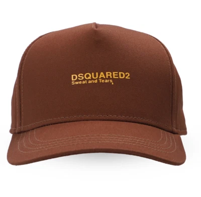 DSQUARED2 SWEAT AND TEARS POWER TWINS Gorra Baseballcap Kappe Icon Basebalkappe - Imagen 1 de 4