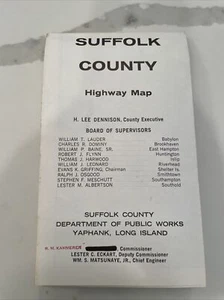 Suffolk County Autobahnkarte - Bild 1 von 6