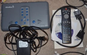 AverMedia AverKey5 aver key 5 scan converter with remote - Picture 1 of 10