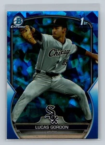 2023 Bowman Draft Sapphire Edition #BDC-126 Lucas Gordon Chicago White Sox - Picture 1 of 2