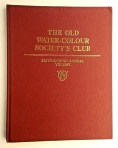 The Old Water-Colour Society's Club edited by David Blayney Brown 1991 hardback - Imagen 1 de 11