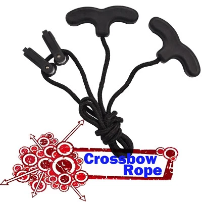 NIKA ARCHERY Archery Crossbow Rope Double Handle Cocking Device Cocker Aid String Tool