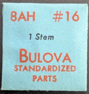 NOS NEW Genuine Bulova Cal. 8AH # 16 Winding Stem - Vintage Watch Part - Picture 1 of 2