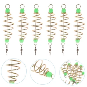 24 Pcs Luminous Bead Spring Bait Fishing Rig Holder Portable Cage - Picture 1 of 12