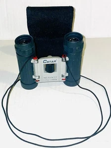 CSTAR Binoculars 8x21 Compact Roof Prism - Field 7.3 128M/1000M- W/ Carry Case - Picture 1 of 8